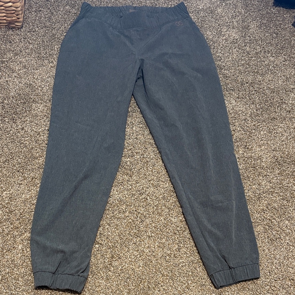 CALIA by Carrie Underwood Gray Elastic Waist Athletic Joggers